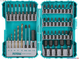 Total tools 45 Pcs  impact screwdriver + drill bit set - TACSDL24502