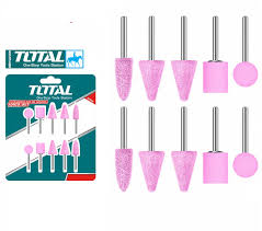 Total tools Accessories  set  for  mini grinder 10 pcs - TAKB1012