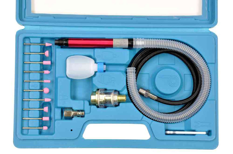 Mini air die grinder 18 pcs kit-WF-043