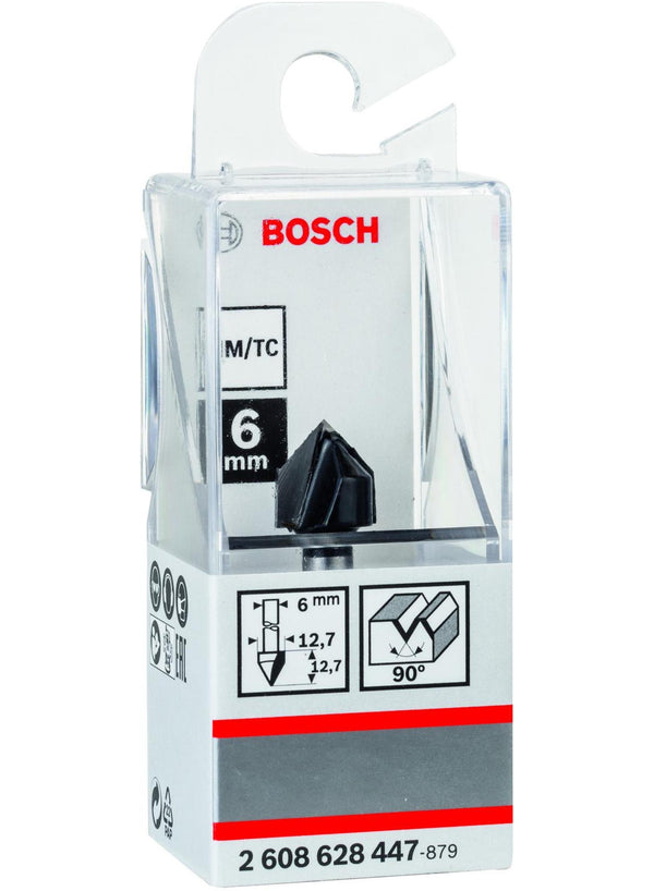 Bosch V-GROOVE Router Bit 6, 12.7x45-2608628447