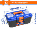 WADFOW 13" Plastic tool box - WTB3313