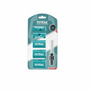 توتال تولز طقم بنط منشارية كبايه 7 قطع  19 : 35 مم  TACSH1071
