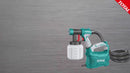 TOTAL TOOLS HVLP Spray gun with plastic Container  550W - TT5006