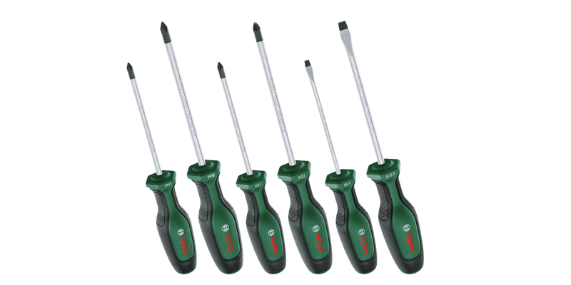 Bosch Philips , slotted  and torx screwdriver set 6 pcs  -  1600A02BX7