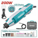 TOTAL TOOLS Mini grinder 200w 149pcs- TG2006