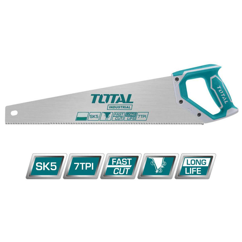 TOTAL TOOLS  Hand saw 500mm(20")inch- THT55206D