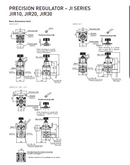 منظم هواء ضغط دقيق – الموديلTIR2020-02 ( 0.8 -0.005 ميجا باسكال)