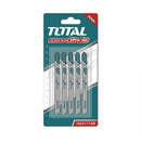 توتال تولز طقم اسلحة منشار اركيت 5 قطع  للمعادن  موديل TAC51118B