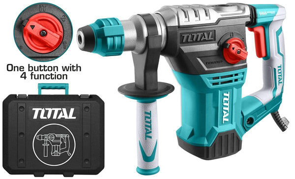 TOTAL TOOLS Rotary hammer 1500W /  Impact Energy 5.5J (SDS Plus) - TH1153236