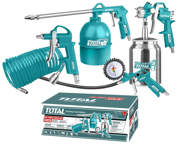 TOTAL TOOLS 5pcs Air tools set - TATK051
