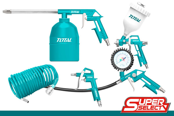 TOTAL TOOLS  5pcs Air tools set - TATK053