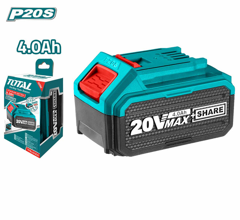 TOTAL TOOLS Lithium-ion battery pack 220V (4.0Ah) - TFBLI2002