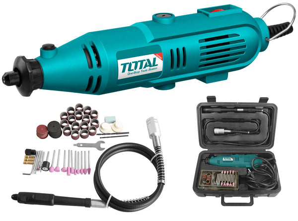 TOTAL TOOLS Mini grinder 130W / Collet 3.2mm - TG501032