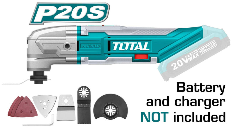 TOTAL TOOLS Lithium-Ion multi-tool 20V -TMLI2001