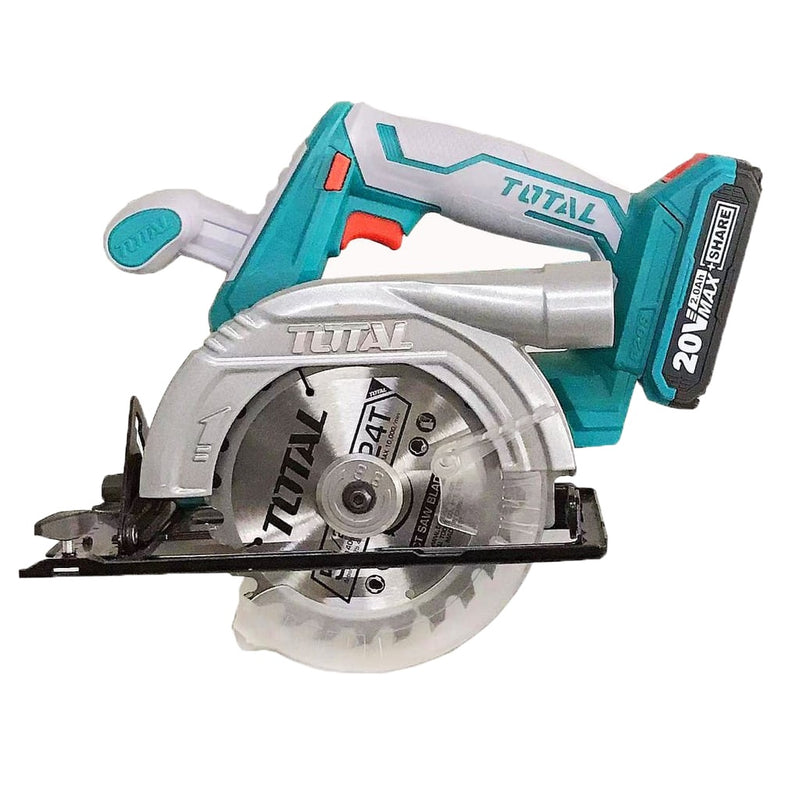 TOTAL TOOLS Lithium-Ion circular saw 20V / Blade 165mm - TSLI1651