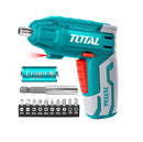 توتال تولز مفك بطارية ليثيوم 4 فولت / عزم 4 نيوتن - TSDLI0401